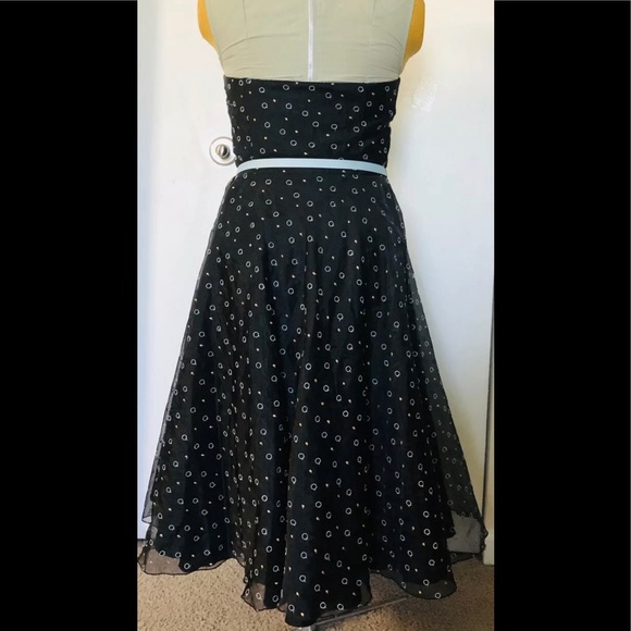 A.B.S Evening by Allen Schwartz Dress size 12 Formal party cocktails Strapless - Picture 3 of 13